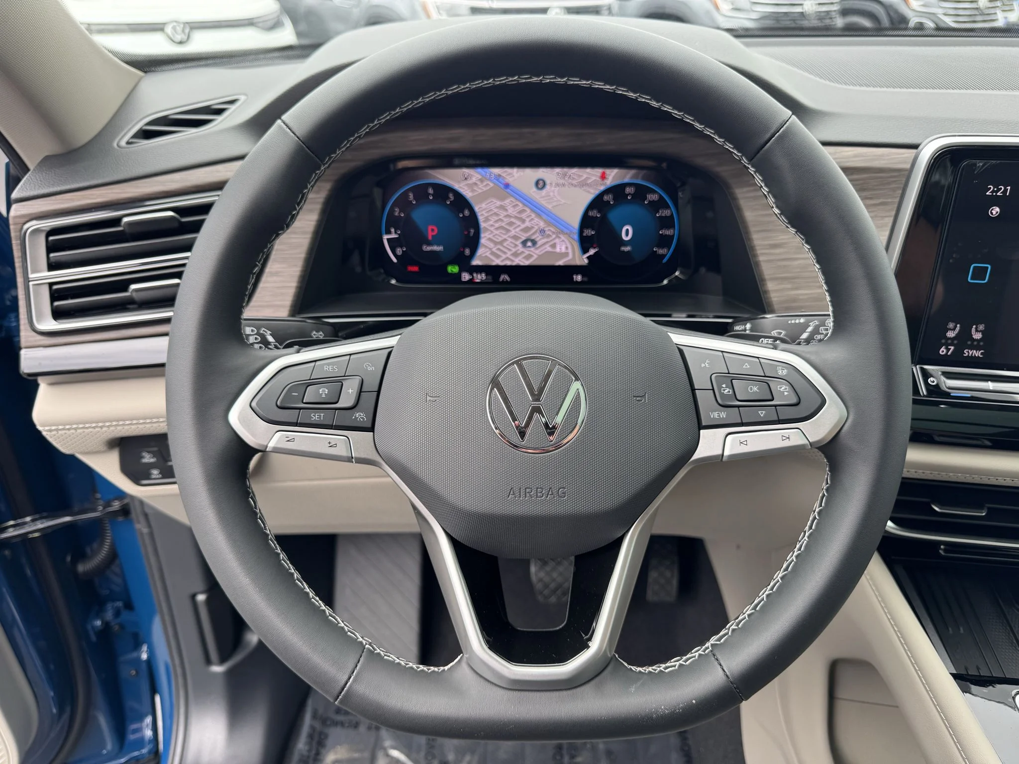 New 2026 Mountain Lake Blue Metallic Volkswagen 2.0T SEL image 21