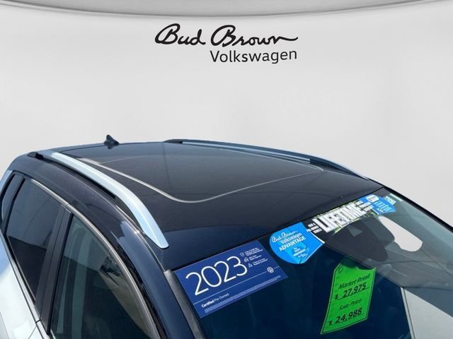 Certified 2023 Volkswagen Taos SEL with VIN 3VV2X7B23PM339890 for sale in Kansas City