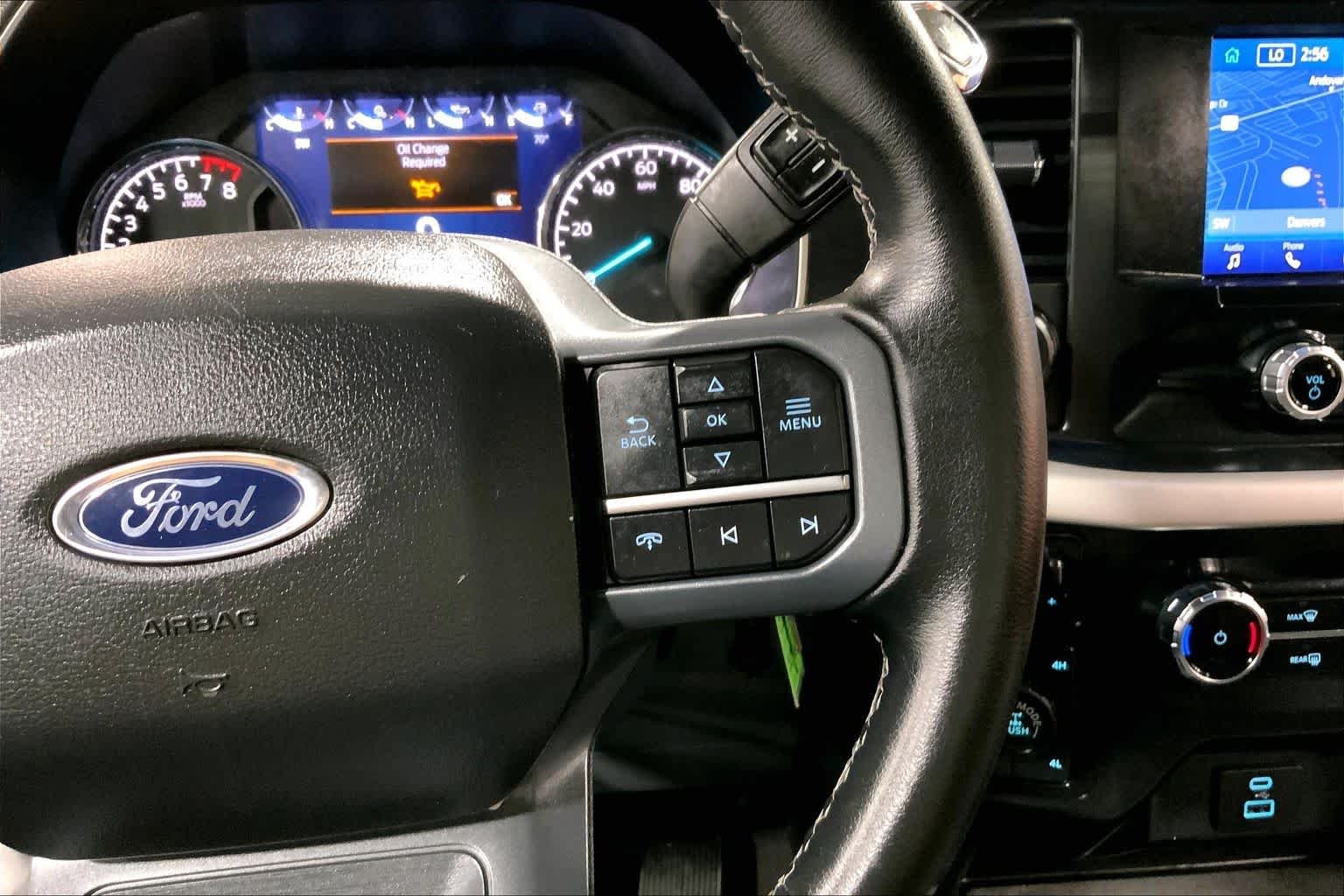 Used 2023 Antimatter Blue Metallic Ford XLT image 20