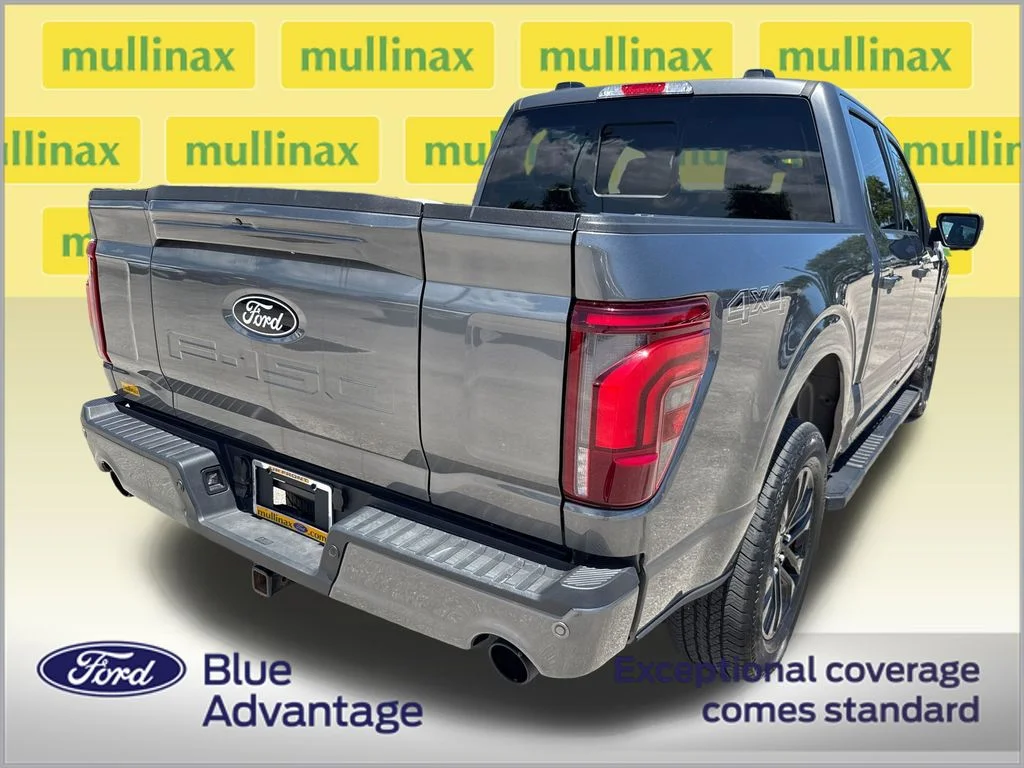 Certified Used 2025 Black Ford Lariat image 4