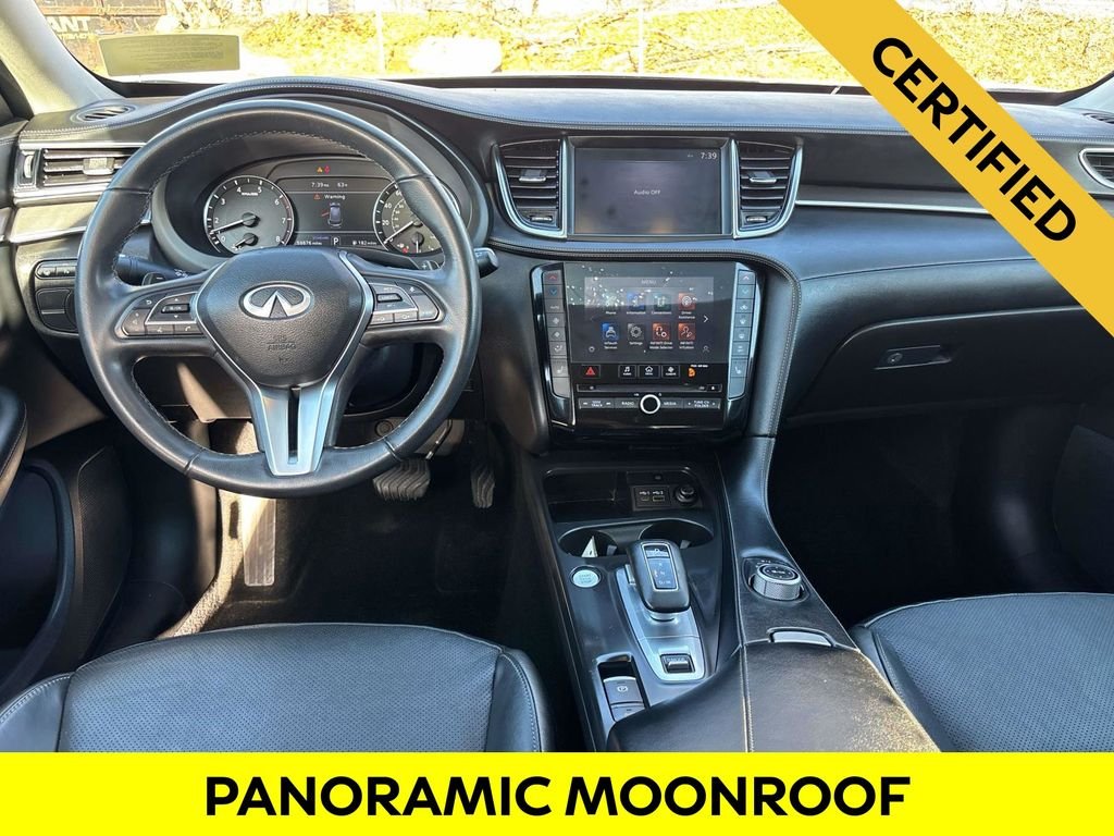 Certified Used 2023 White INFINITI LUXE image 12