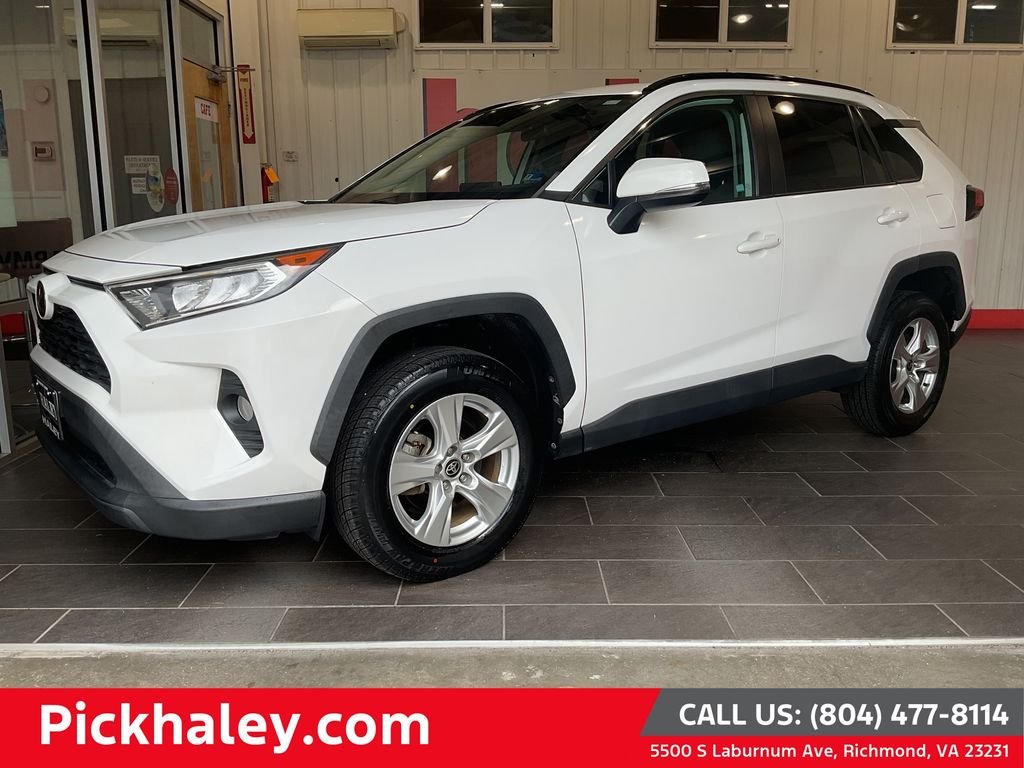 Used 2021 White Toyota XLE image 1