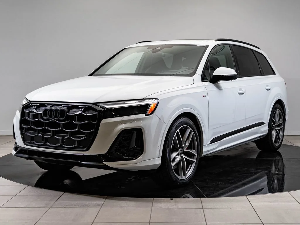 New 2026 Glacier White Metallic Audi 55 Prestige image 1
