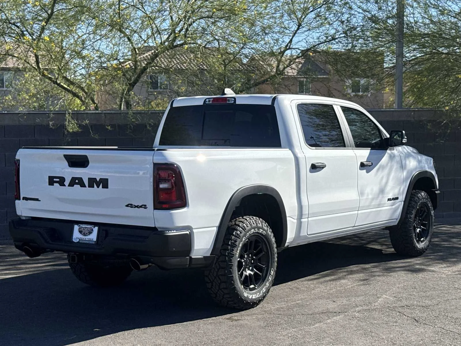 New 2026 Bright White Clear-Coat Exterior Paint RAM Rebel image 8