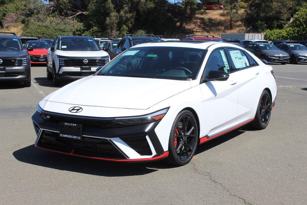 New 2026 White Hyundai Sedan image 3