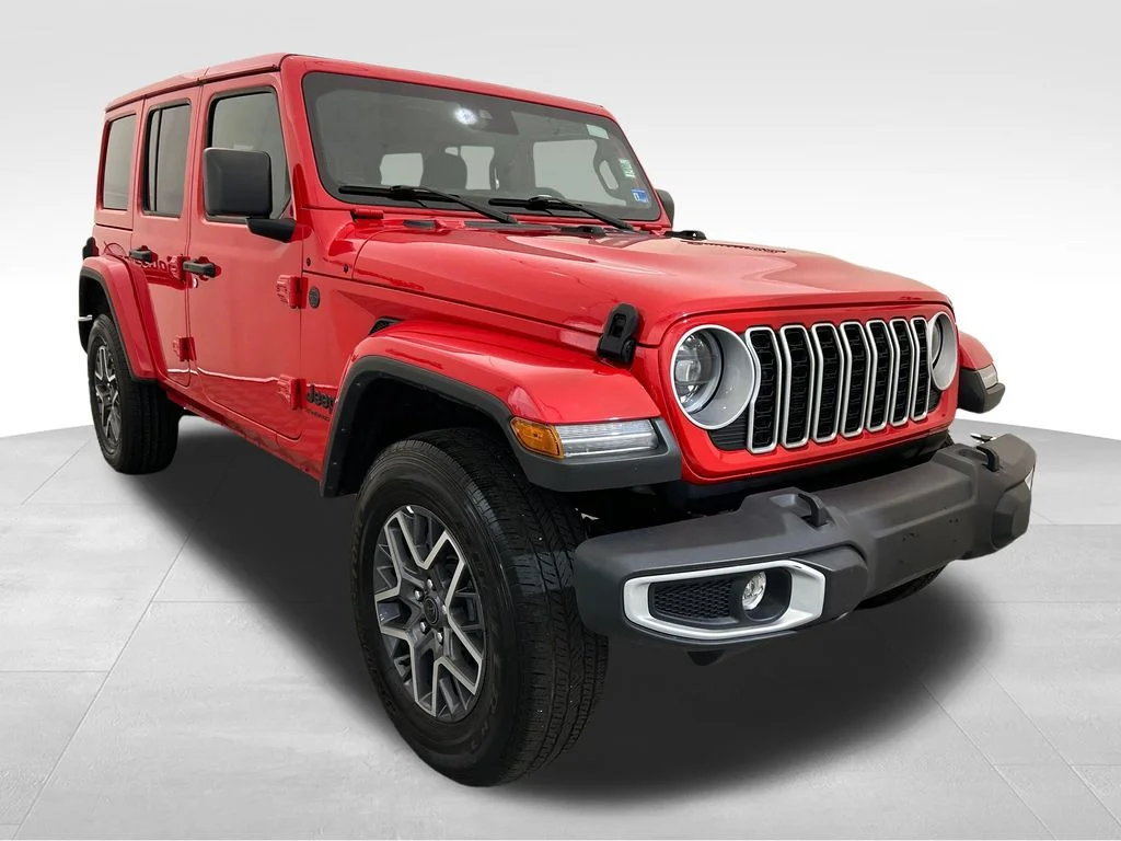 Used 2025 Red Jeep Sahara image 7