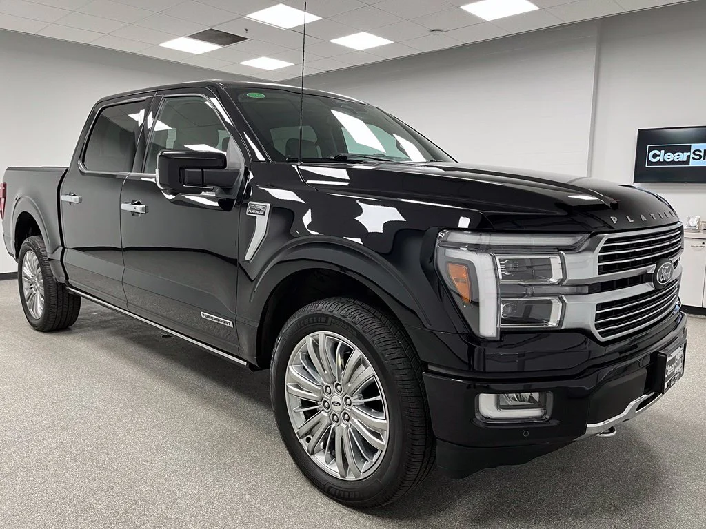 Used 2024 Black Ford Platinum image 2