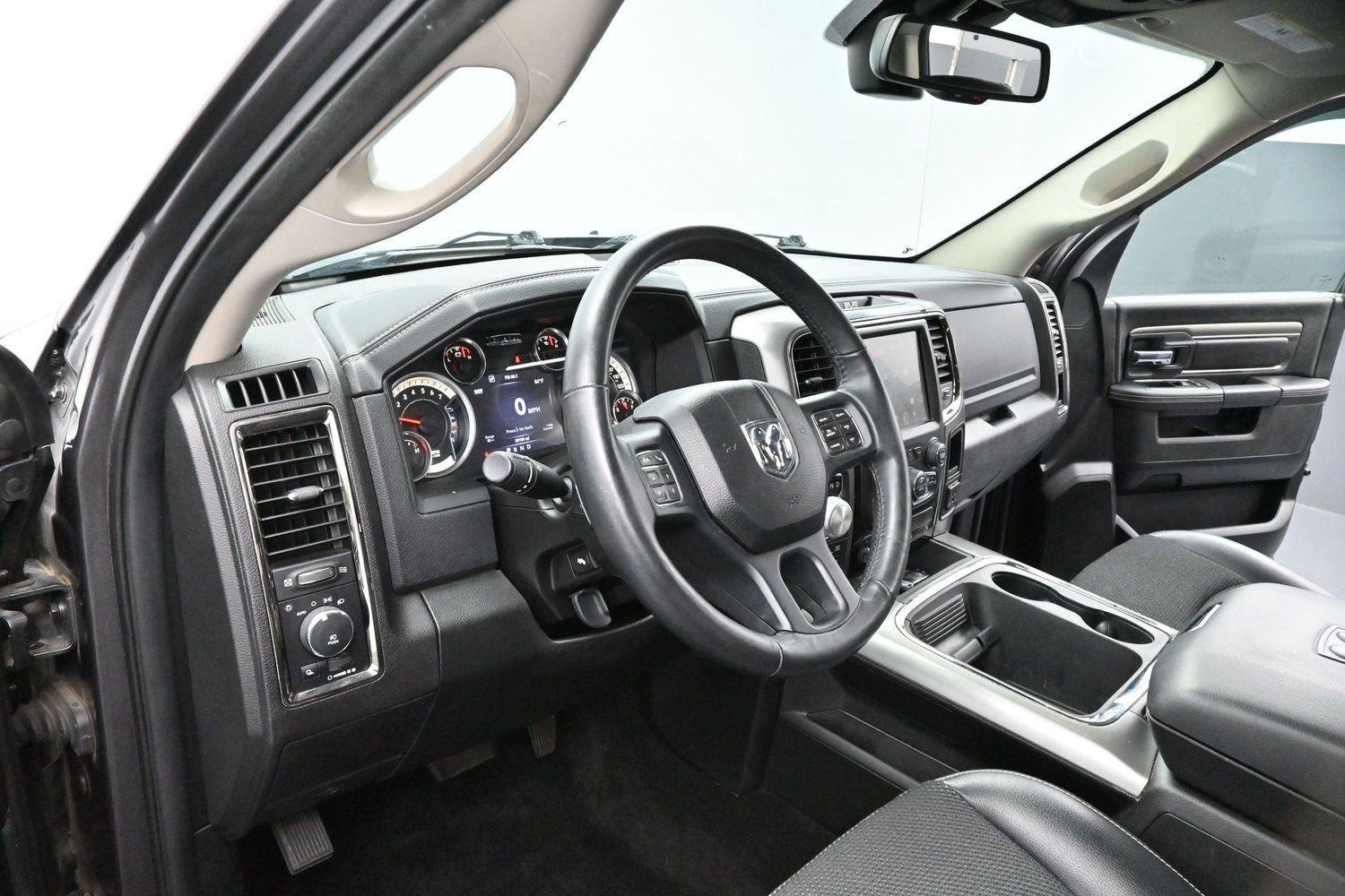 Used 2017 Granite Crystal Metallic Clearcoat Ram Sport image 12