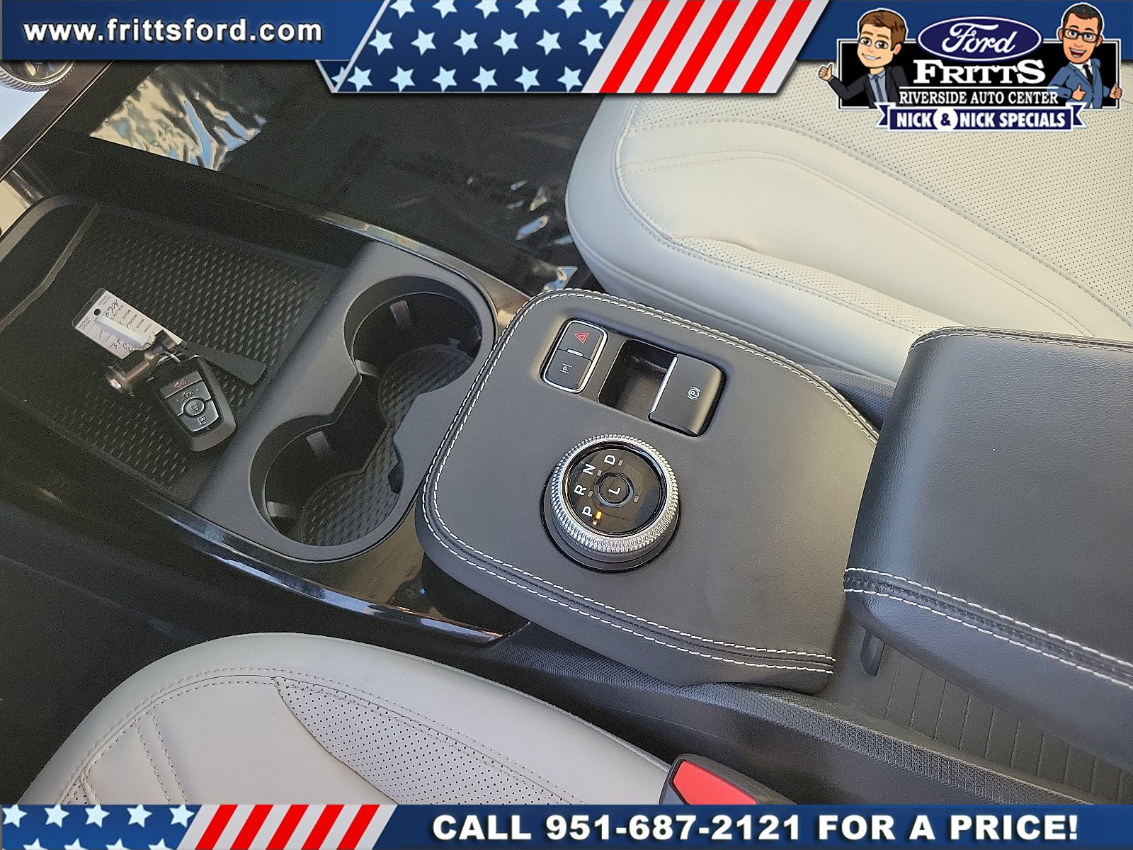 Certified Used 2024 Green Metallic Ford Premium image 8