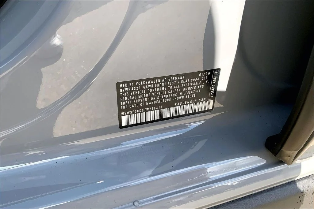New 2026 Moonstone Gray Volkswagen SE image 8