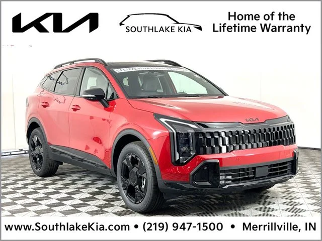 New 2026 Runway Red Kia X-Line image 1