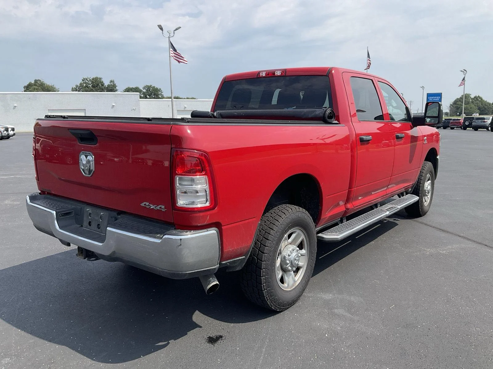 Used 2023 Flame Red Clearcoat Ram Tradesman image 6