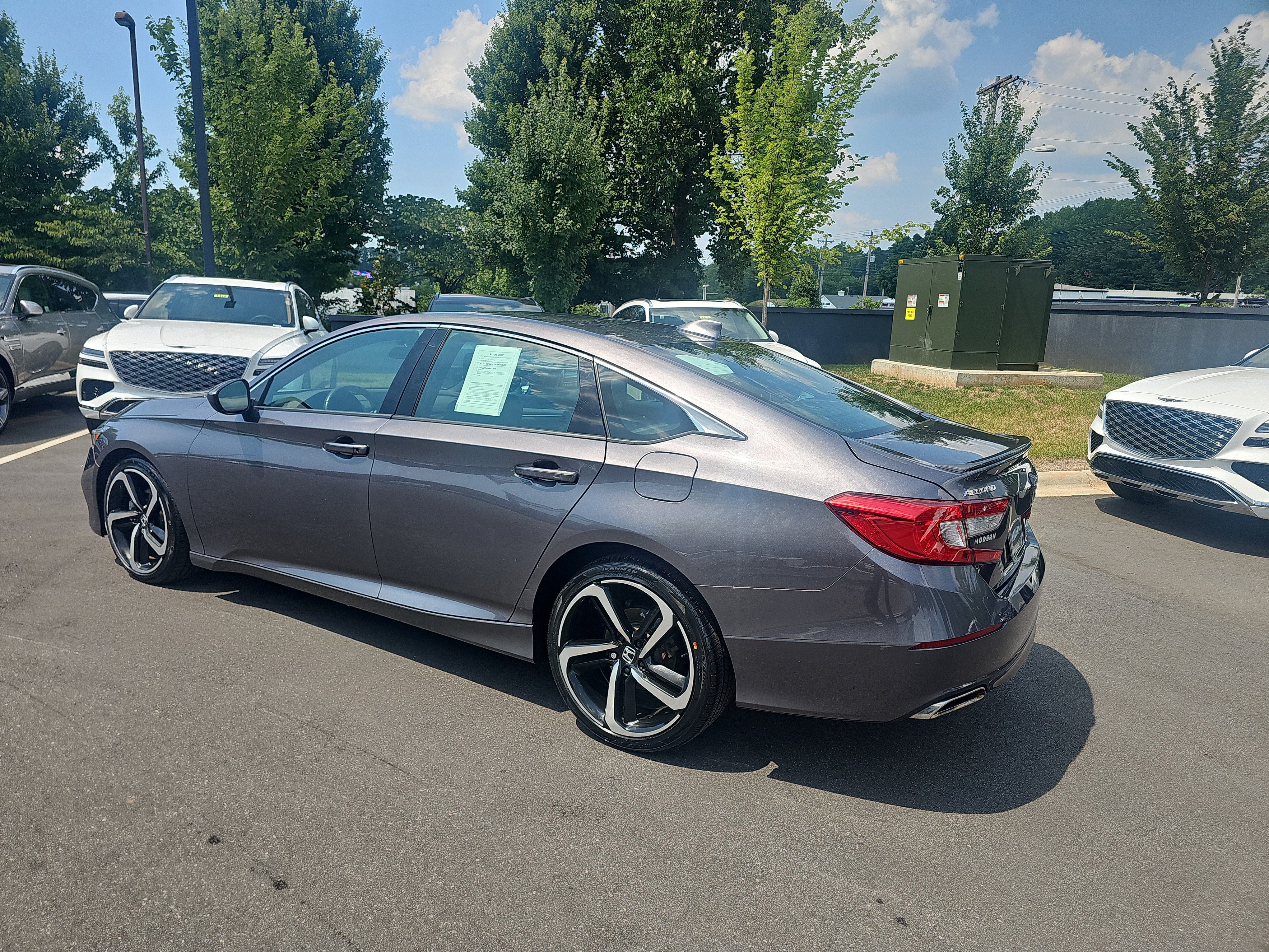Used 2018 Modern Steel Metallic Honda Sport 1.5T image 6