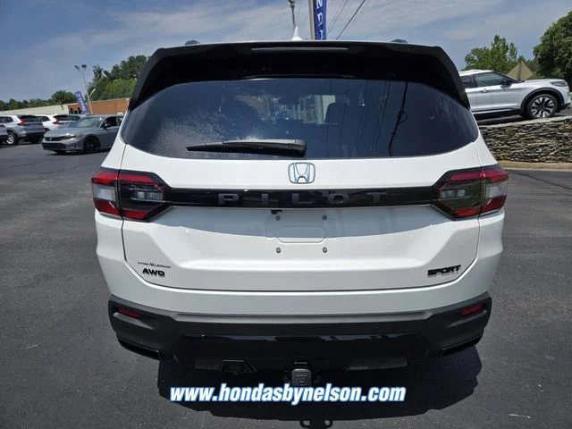 New 2026 Platinum White Pearl Honda Sport image 5