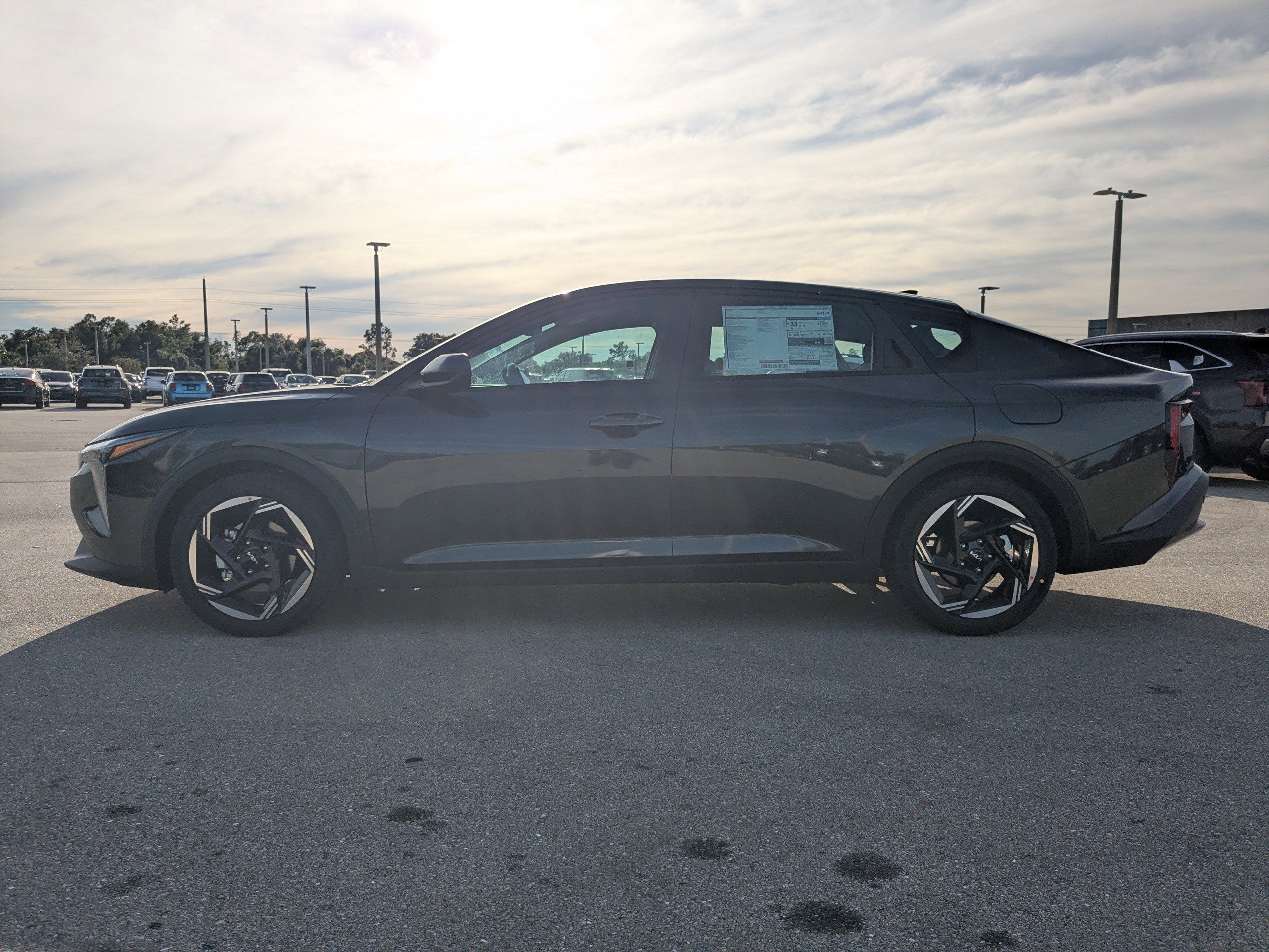 New 2025 Interstellar Gray Kia EX image 8
