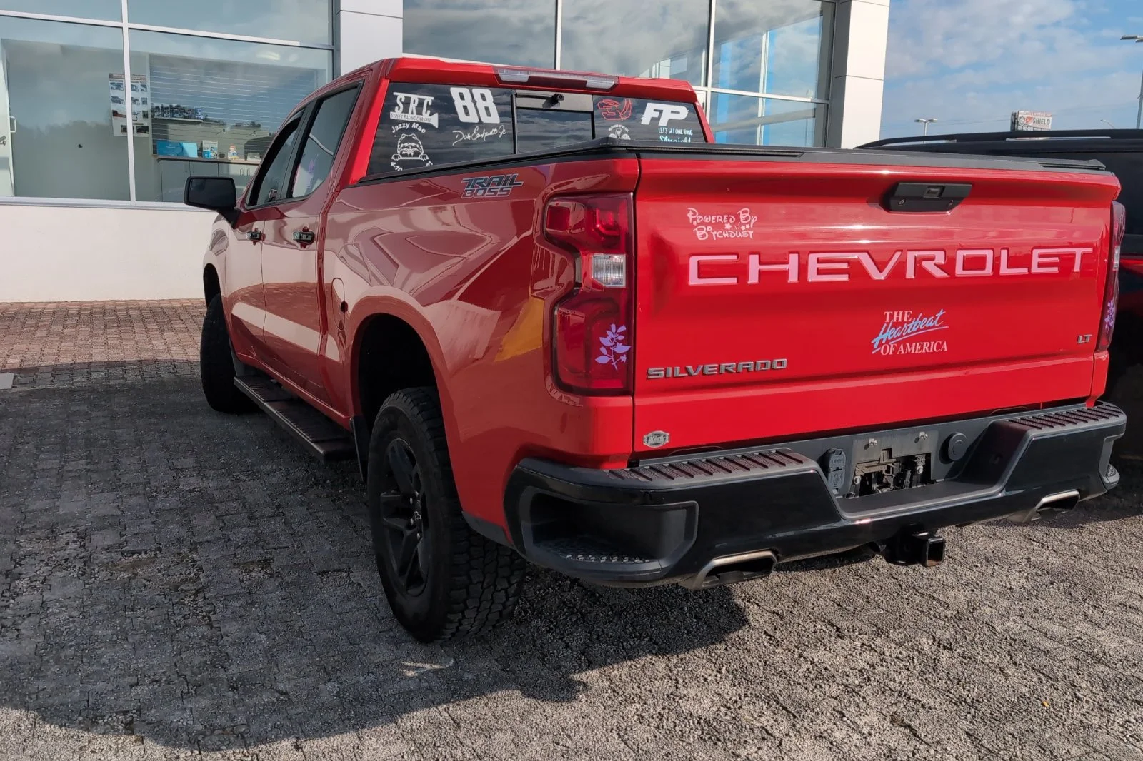 Used 2021 RED HOT Chevrolet LT Trail Boss image 8