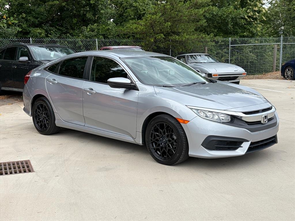 Used 2018 Honda Civic LX with VIN 19XFC2F55JE016297 for sale in Fletcher, NC