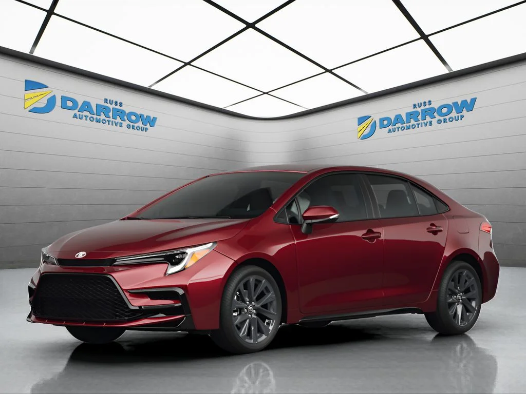 New 2026 Red Toyota HYBRID LE CVT ALL WHEEL DRIVE image 1