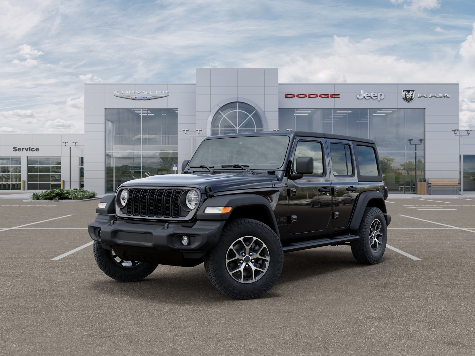 New 2025 Black Clearcoat Jeep Sport S image 27