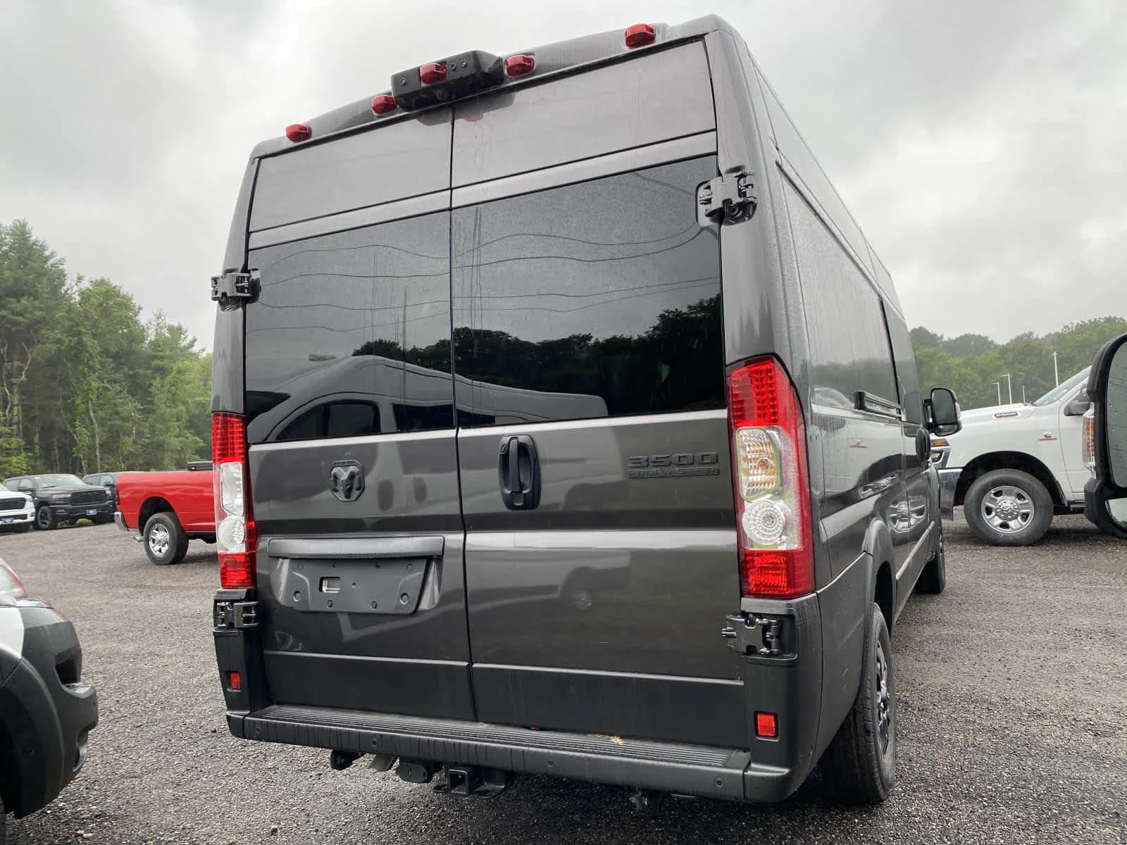 Used 2025 Granite Crystal Metallic Clearcoat Ram SLT+ image 3