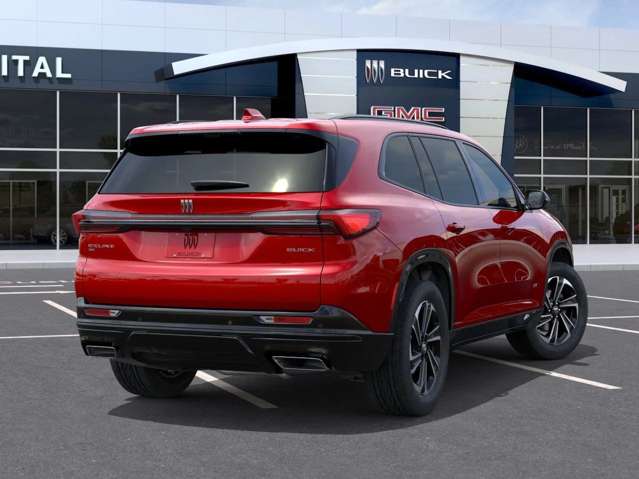 New 2027 Cherry Red Tintcoat Buick Sport Touring AWD image 5