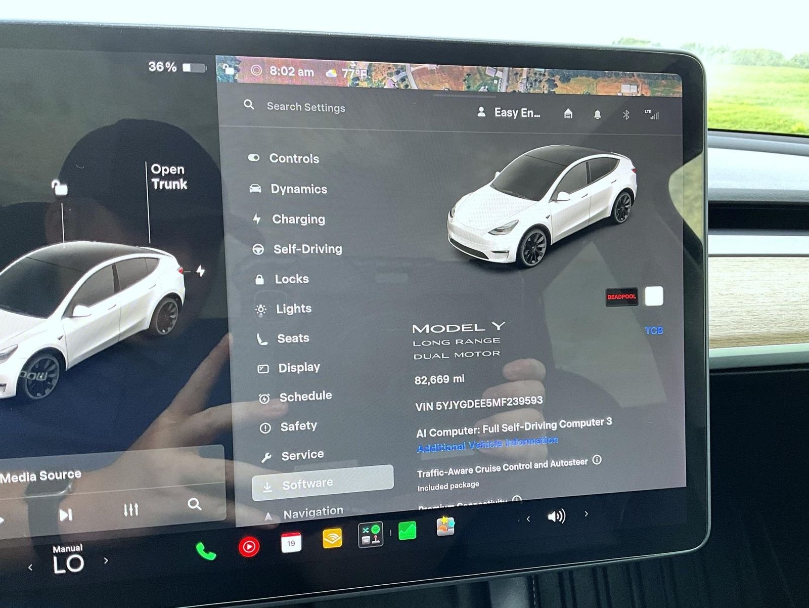 Used 2021 White Tesla Long Range image 15