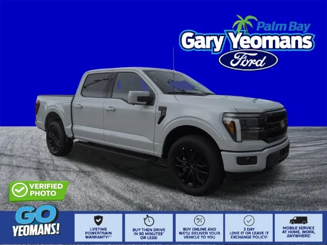 New 2026 White Ford Lariat image 1