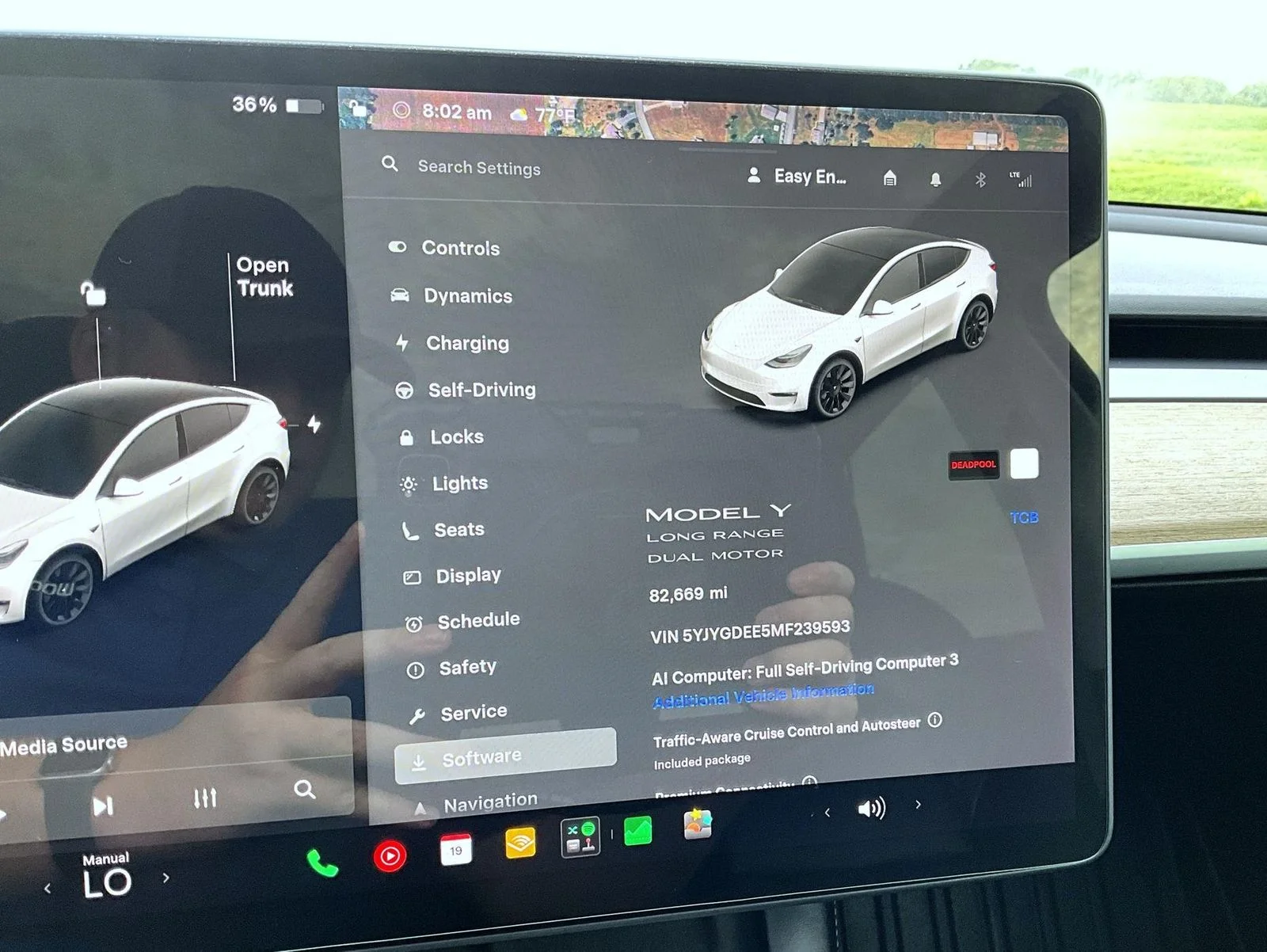 Used 2021 White Tesla Long Range image 15