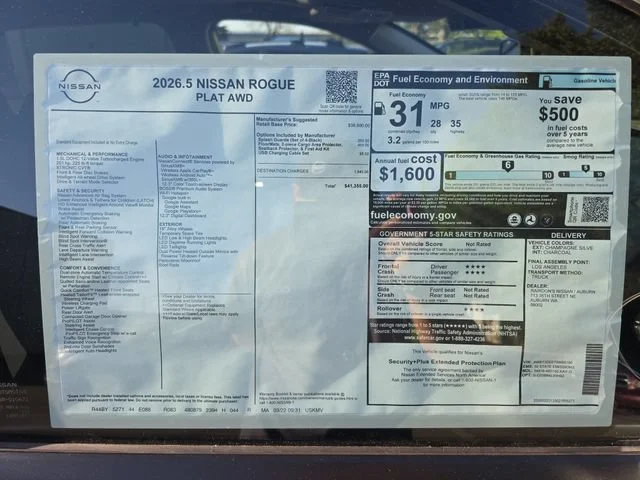 New 2026 Champagne Silver Metallic Nissan Platinum image 31