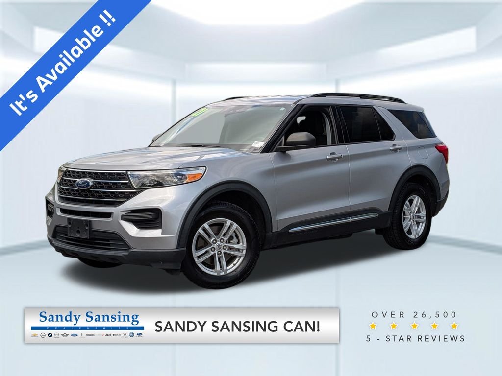 Used 2021 Silver Ford XLT image 1