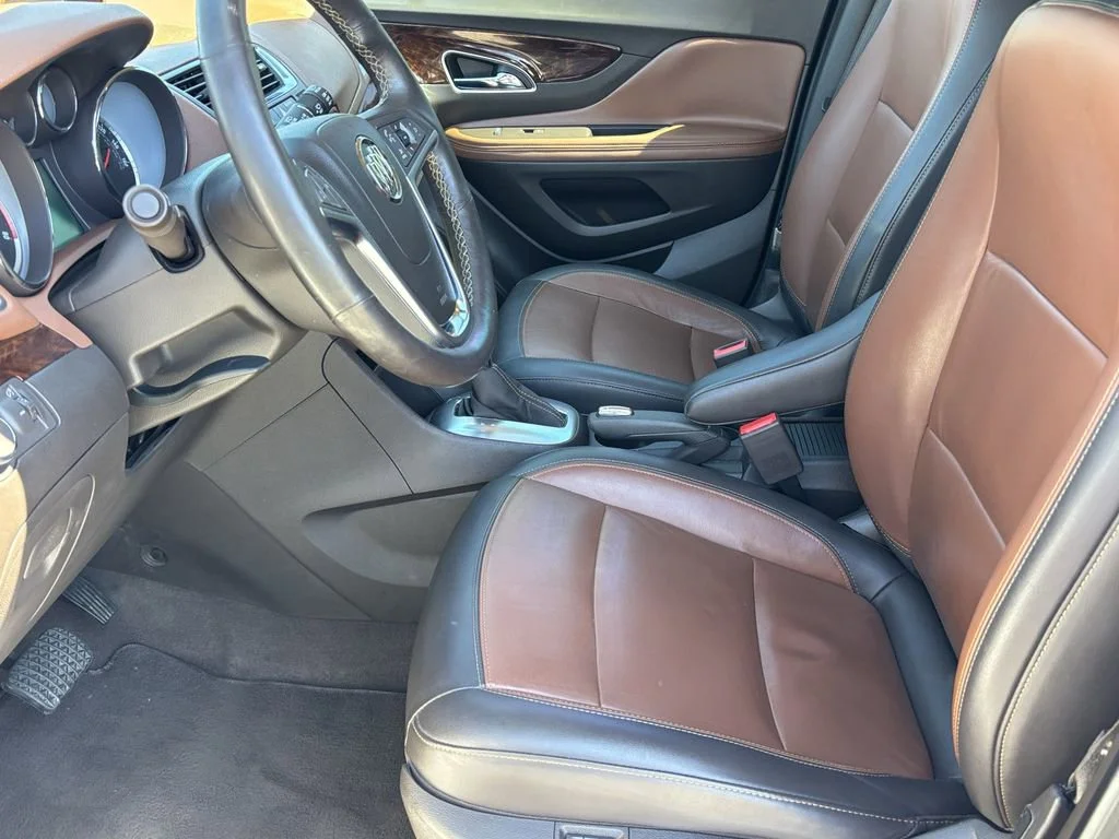 Used 2016 Includes (BQX) Satin Nickel Metallic lower accent color.) Buick Leather image 16