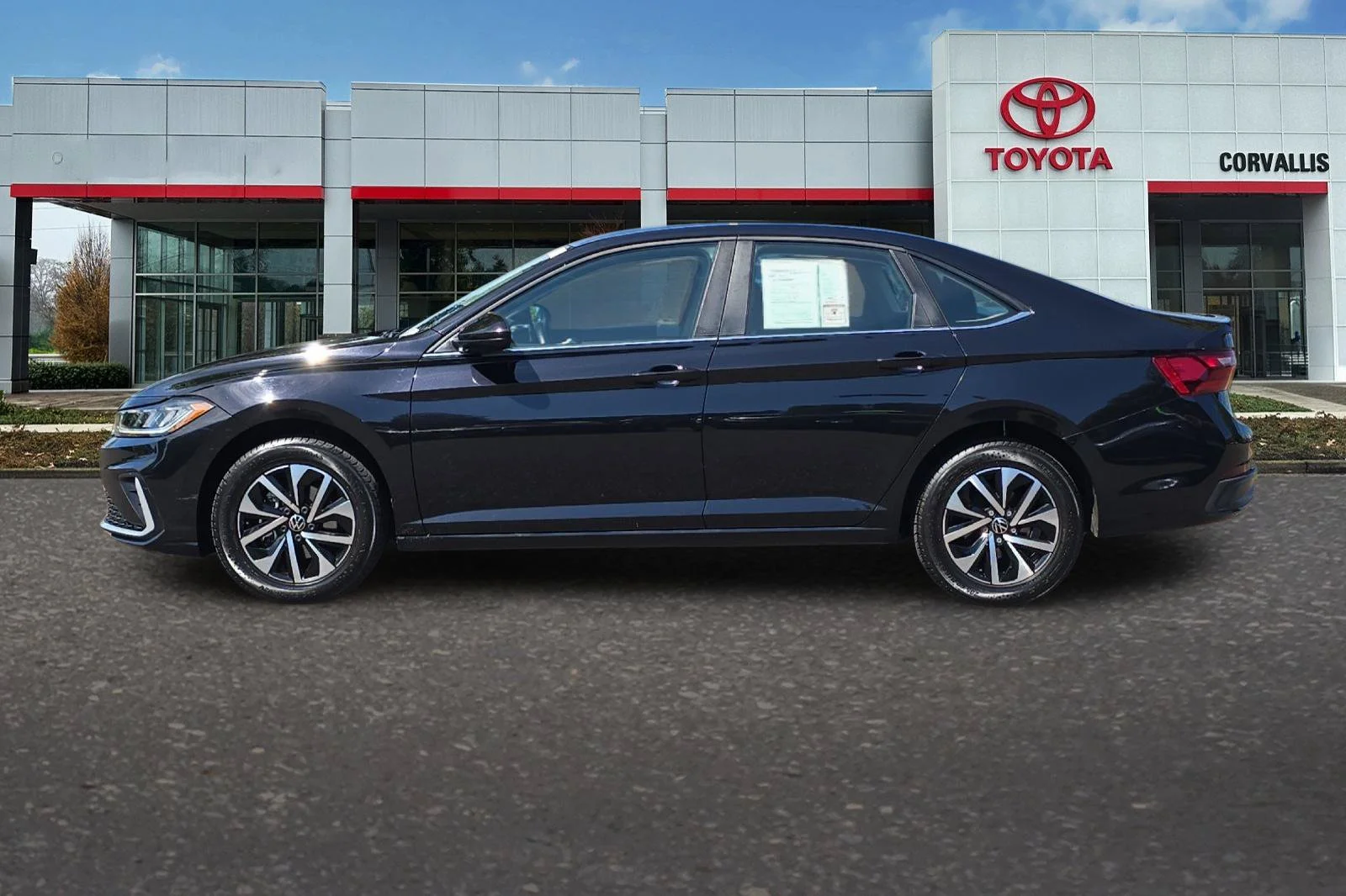 Used 2025 Deep Black Pearl Volkswagen S image 7