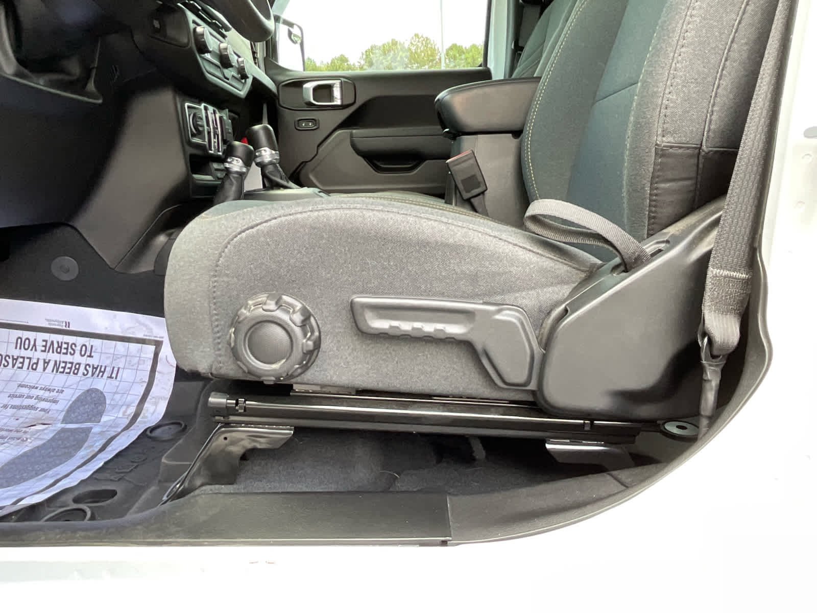 Used 2025 Bright White Clearcoat Jeep Sport image 14