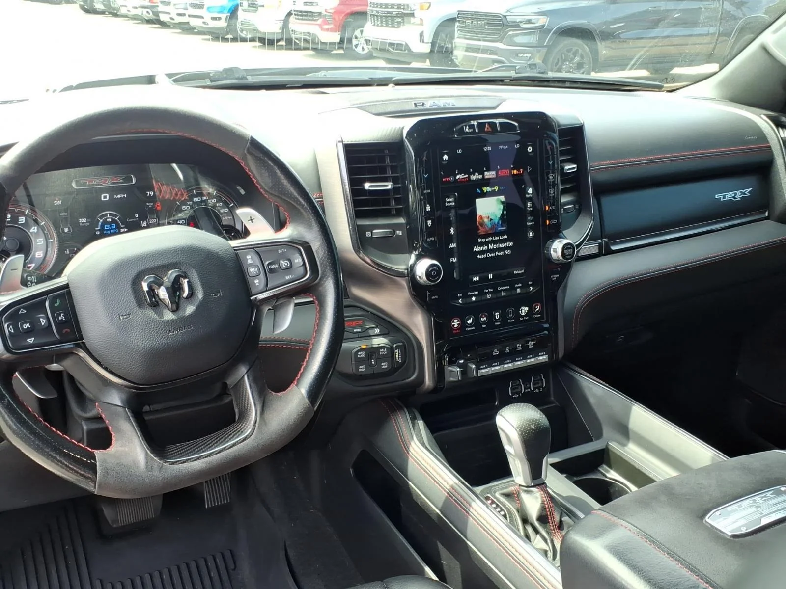 Used 2021 Granite Crystal Metallic Clearcoat Ram TRX image 22