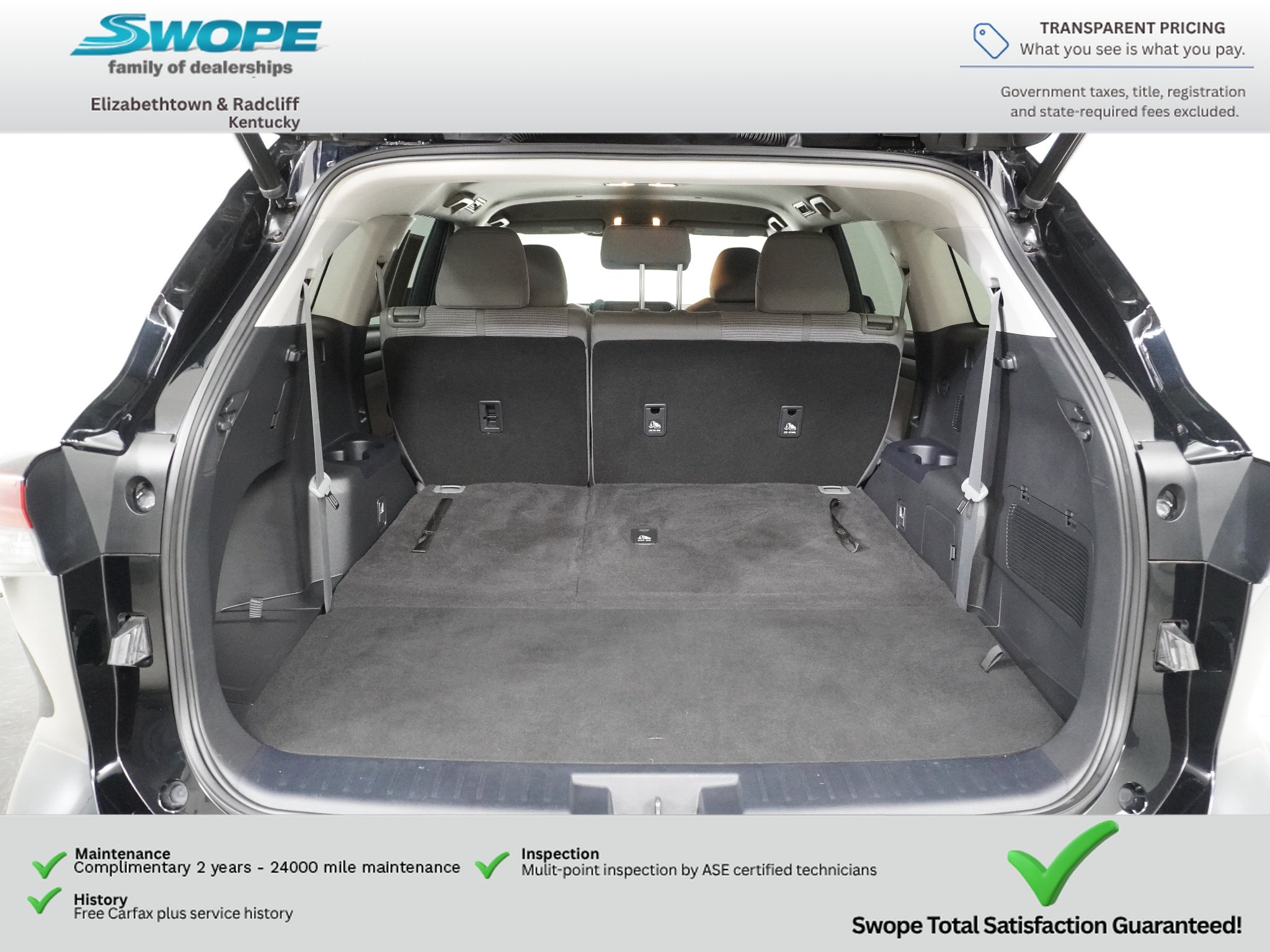 Used 2023 Midnight Black Metallic Toyota Hybrid LE image 28