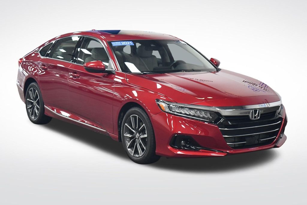 Certified Used 2021 Radiant Red Metallic Honda EX-L image 9