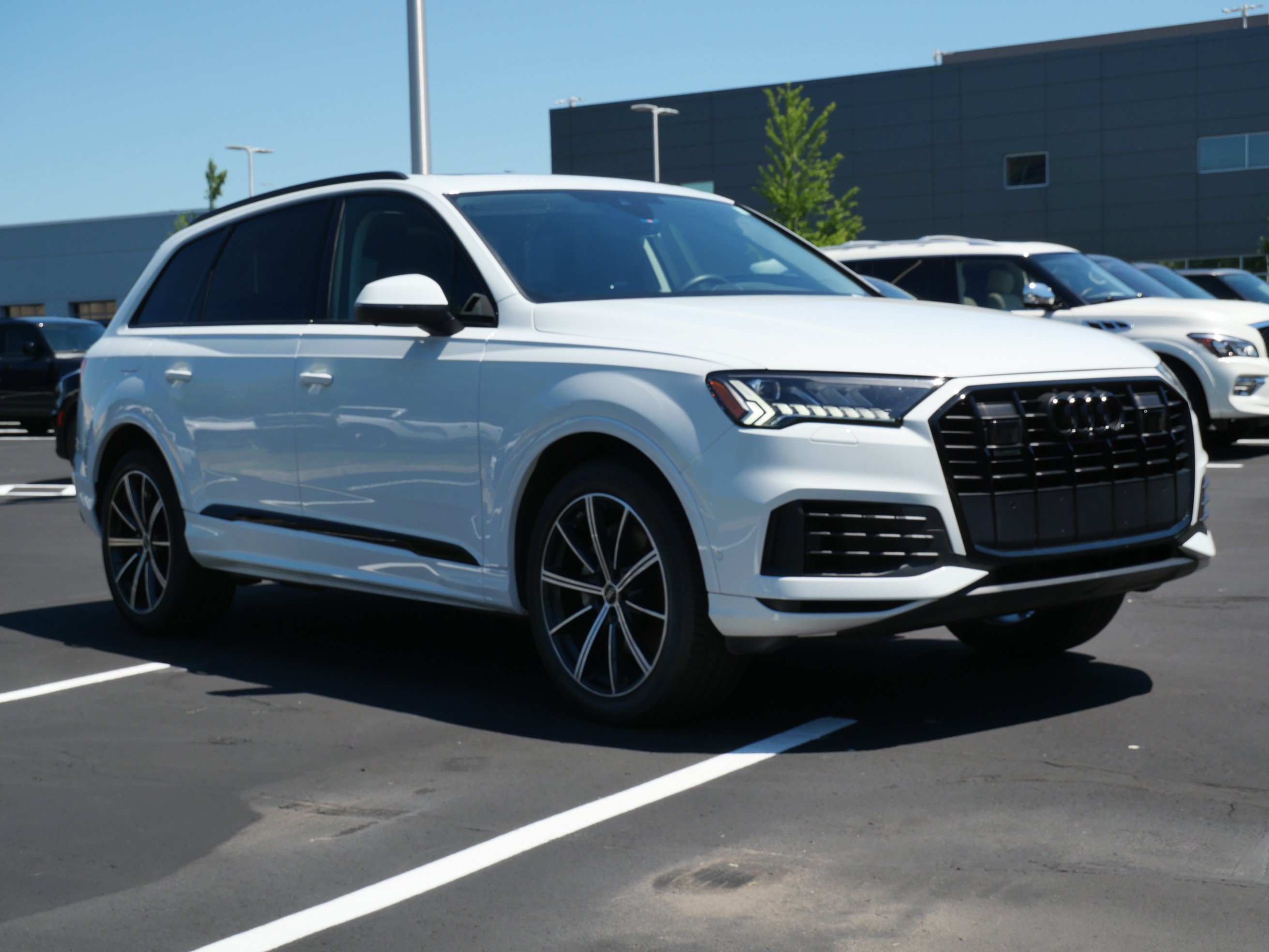 Used 2024 Glacier White Metallic Audi Premium Plus image 7