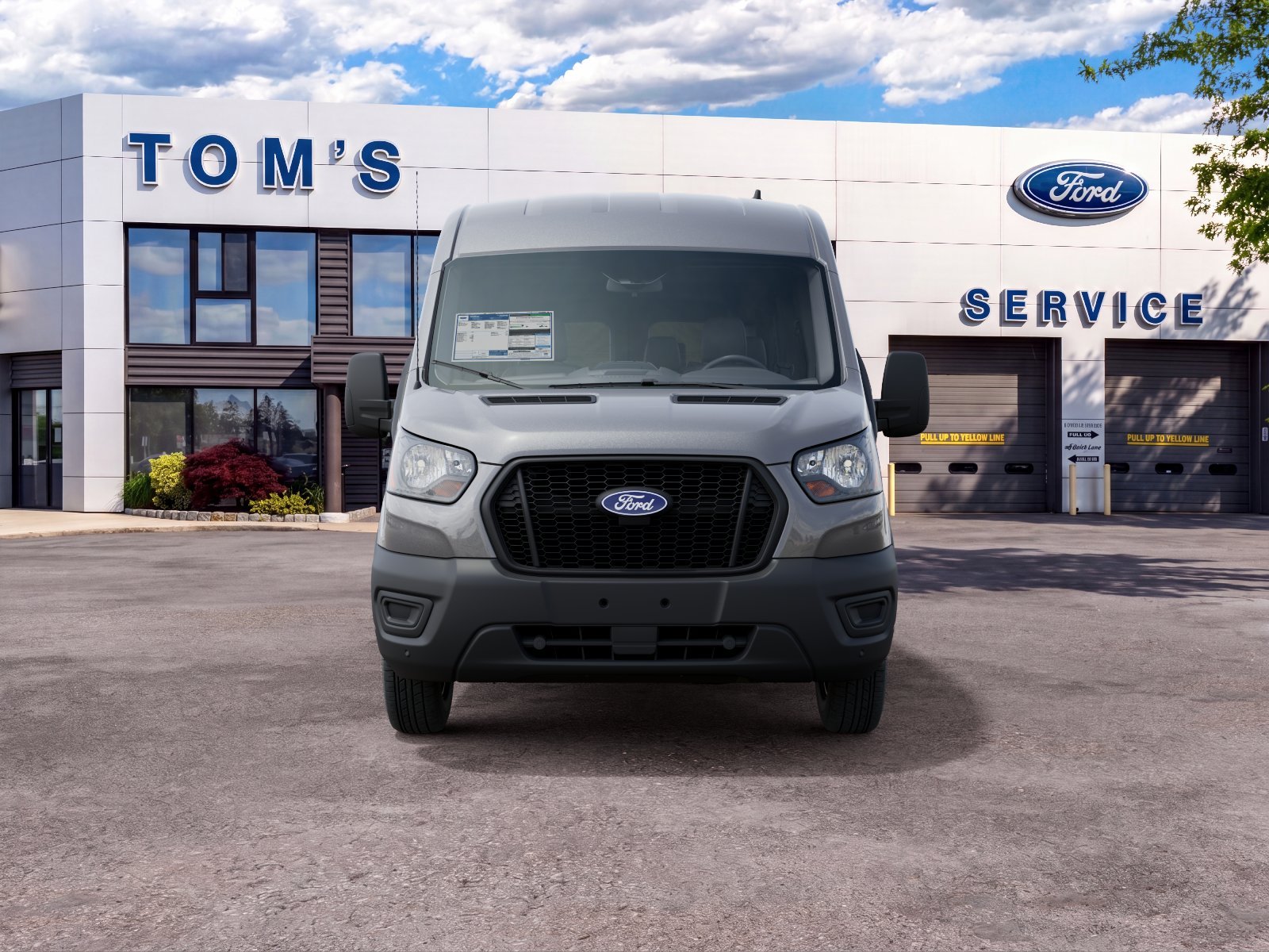 New 2027 Carbonized Gray Metallic Ford Passenger Van XL image 3