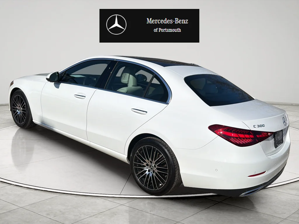 Used 2025 White Mercedes-Benz C 300 image 3