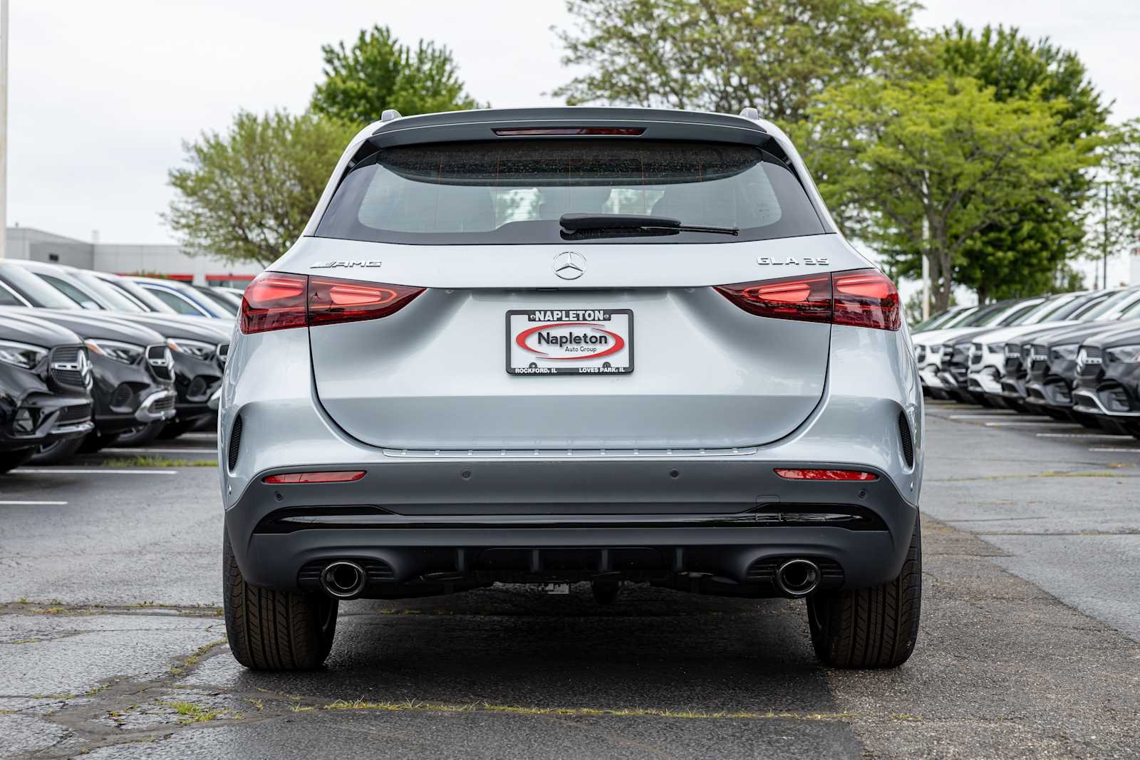 New 2026 Cirrus Silver Metallic Mercedes-Benz AMG® GLA 35 4MATIC SUV image 4
