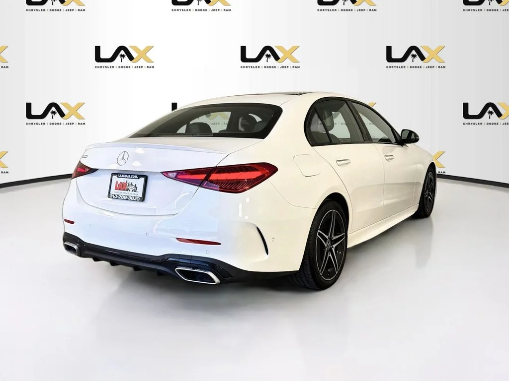 Used 2022 White Mercedes-Benz C 300 image 7