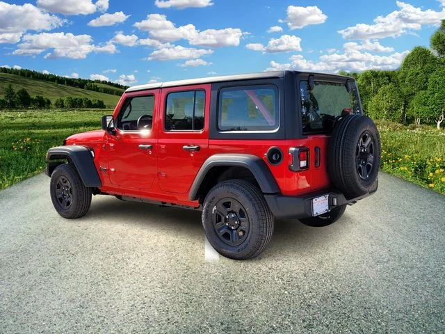 New 2026 Firecracker Red Clearcoat Jeep Sport image 3