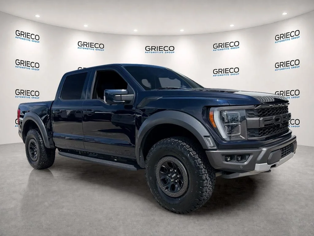 Certified Used 2023 Blue Metallic Ford Raptor image 1