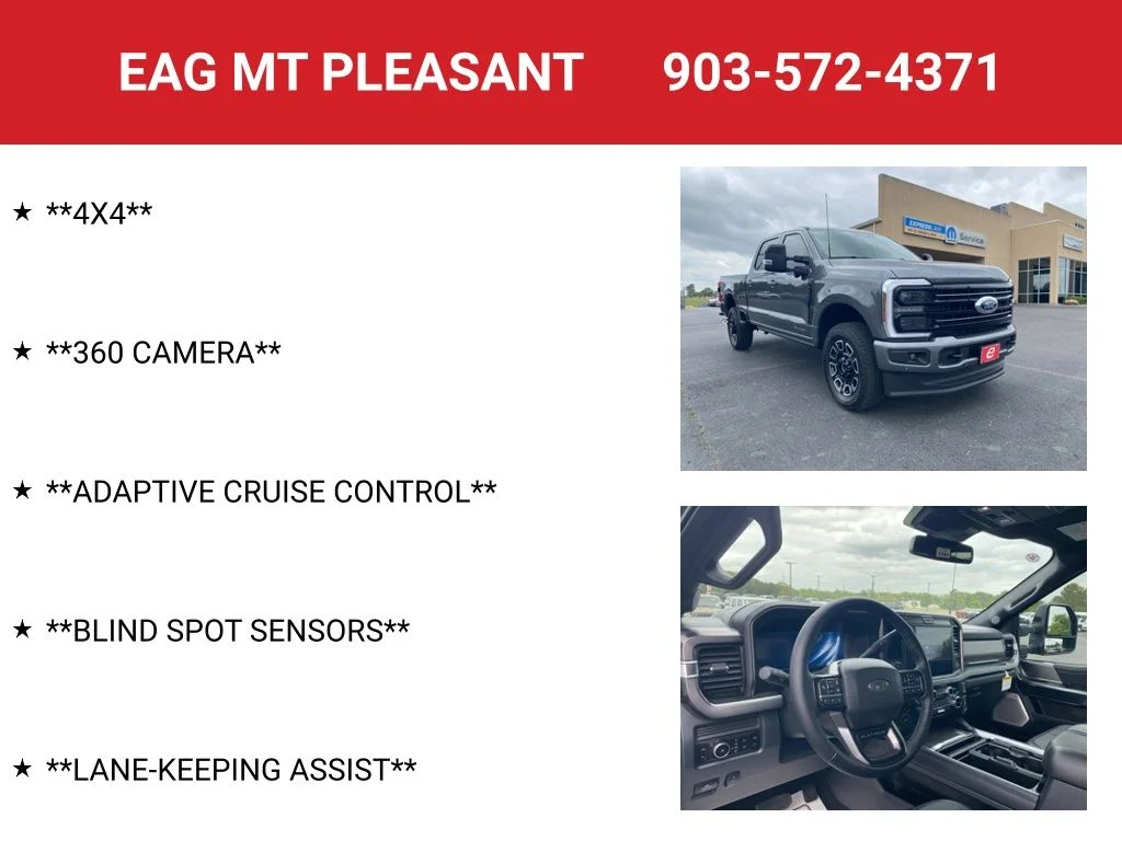 New 2026 Carbonized Gray Metallic Ford F-250® Platinum® image 8