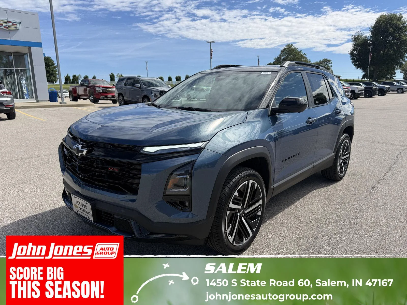 New 2027 Lakeshore Blue Metallic Chevrolet RS image 1