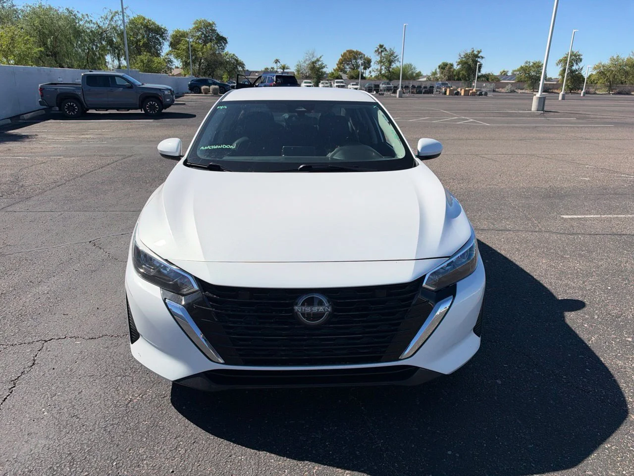 Used 2024 Aspen White Tricoat Nissan SV image 1