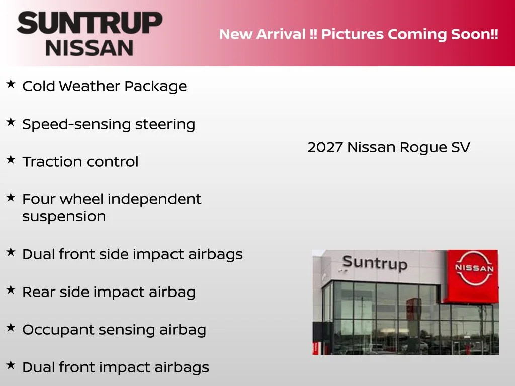 New 2027 Gray Nissan SV image 3