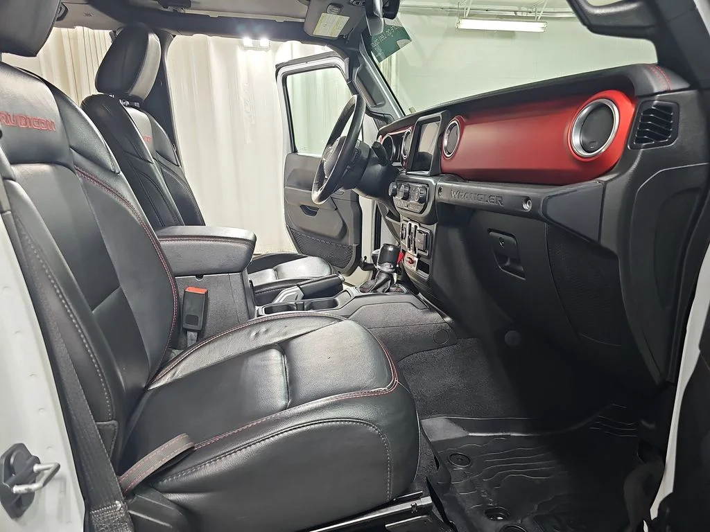 Used 2020 White/off-white Jeep Unlimited Rubicon image 13