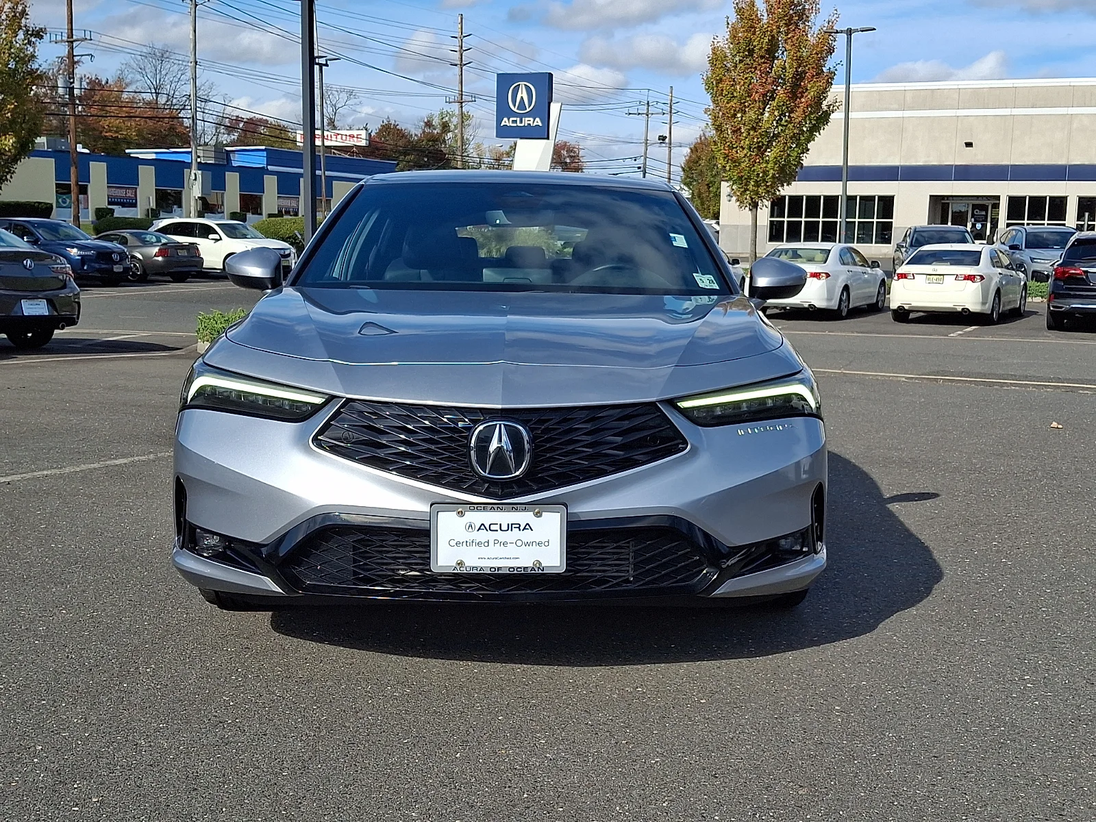 Certified Used 2023 Lunar Silver Metallic Acura A-SPEC image 2