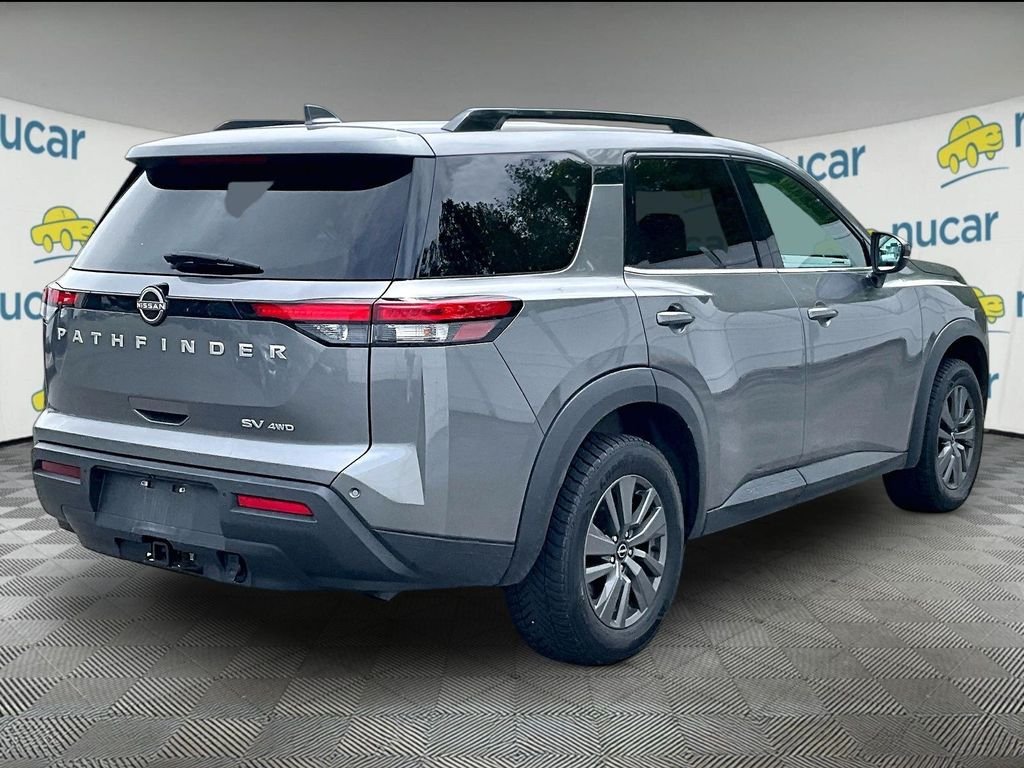 Used 2022 Gun Metallic Nissan SV image 6